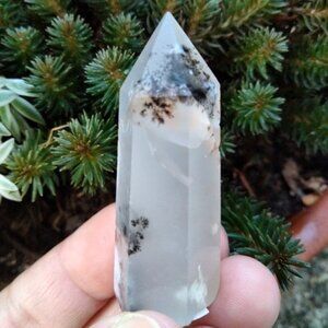Short Crystal Dendritic Agate Point